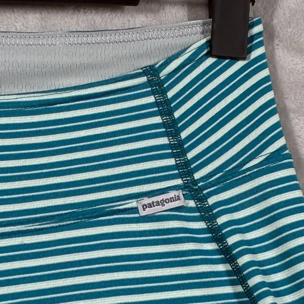 Patagonia Capilene 3 Midweight Polartec Base Layer Pants Women's M Striped